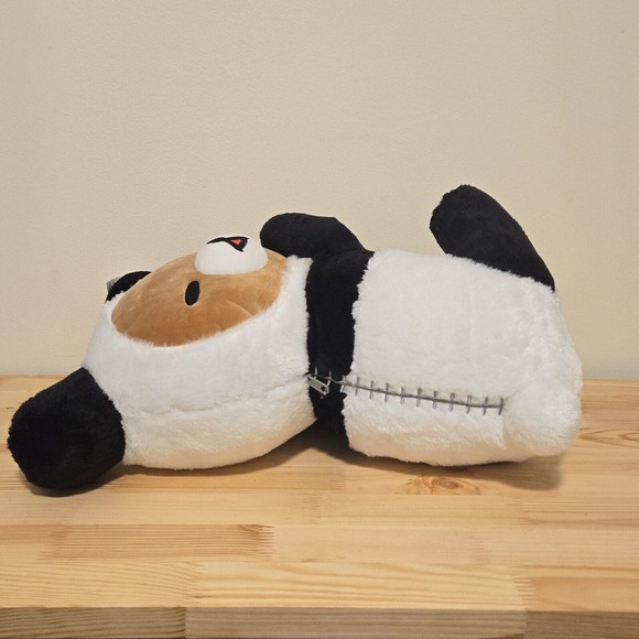 Rilakkuma Sleeping Teddy in Panda Outfit Series Plush Soft Toy 17" - Picture 4 of 6